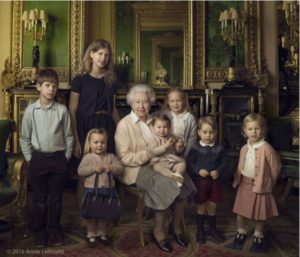 Official photograph by Annie Leibovitz to mark The Queen's 90th birthday