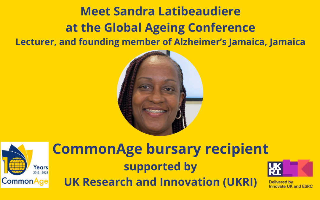 Jamaican delegate to attend the Global Ageing Conference thanks to our travel bursary