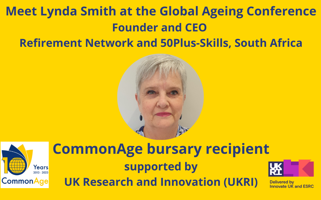 South African delegate to attend the Global Ageing Conference thanks to our travel bursary